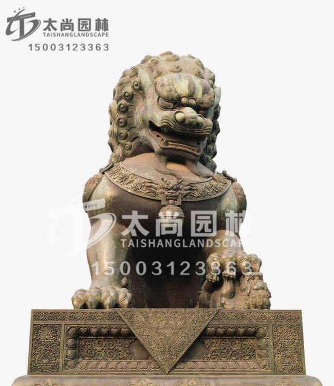 石狮子雕塑-888腾博会雕塑