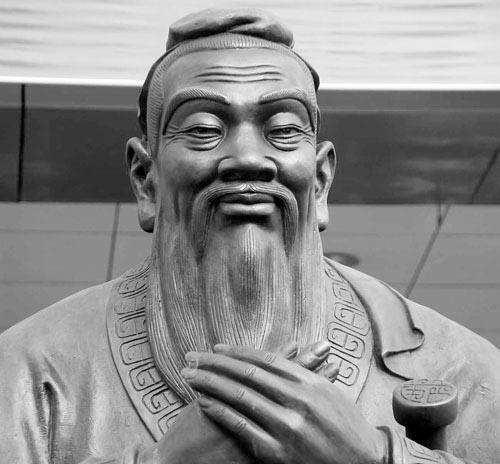 5米孔子雕像-学？鬃拥袼-校园文化孔圣人雕像